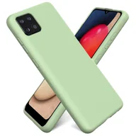 Etui i futerały do telefonów - Etui ochronne na telefon komórkowy Samsung Galaxy A22 5G silikonowo-żelowe etui na telefon komórkowy, zielone - miniaturka - grafika 1