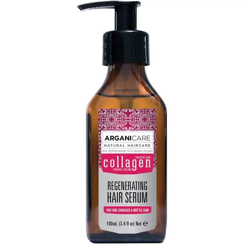 Arganicare Arganicare Collagen Hair Serum Serum regenerujące do cienkich i łamliwych włosów 100 ml