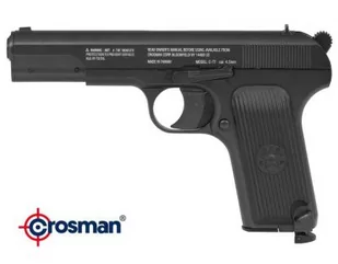 Wiatrówka - Replika Legendarnej TT-ki Full Metal na Śruty BB/BBs 4,46mm (napęd CO2). - Wiatrówki pistolety - miniaturka - grafika 1