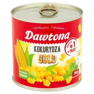Dawtona Kukurydza Gold 340 g - Warzywa w marynacie - miniaturka - grafika 1