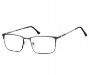 Okulary korekcyjne, oprawki, szkła - Okulary Nerd prostokątne Zerówki Korekcyjne Unisex - miniaturka - grafika 1
