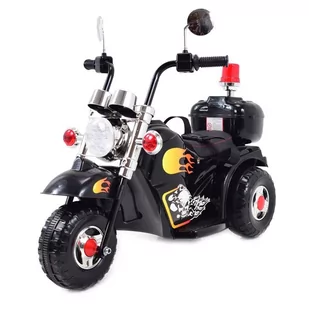 Motor Chopper Na Akumulator Czarny /ll778 - Pojazdy elektryczne dla dzieci Motor Chopper Na Akumulator Czarny /ll778 - Pojazdy elektryczne dla dzieci - miniaturka - grafika 3
