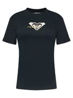Koszulki i topy damskie - Roxy T-Shirt Oceanregular ERJZT06078 Czarny Regular Fit - miniaturka - grafika 1