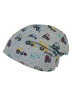 Czapeczki dla niemowląt - Sterntaler Czapka beanie w kolorze szarym - miniaturka - grafika 1