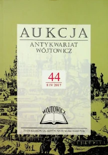 Aukcja Antykwariat Wójtowicz 44 - Książki o kulturze i sztuce - miniaturka - grafika 1