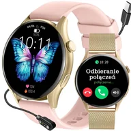 Smartwatch - Gravity T11-3 PROF Różowy, złoty - miniaturka - grafika 1