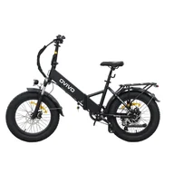 Rowery elektryczne - Rower elektryczny miejski Ovivo Neo C1 Pro, 20”, czarny - miniaturka - grafika 1