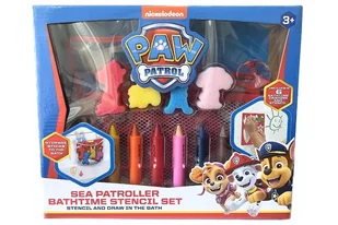 Psi Patrol zestaw szablonów do kąpieli - Zabawki do kąpieli - miniaturka - grafika 1