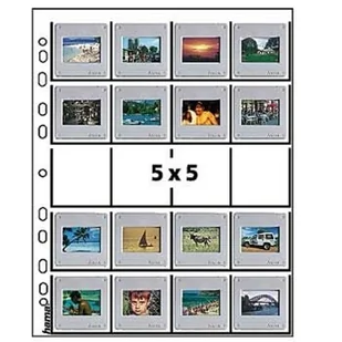 Hama Slide sleeves album na zdjęcia 20 ark. 50 x 50 mm - Albumy - fotografia - miniaturka - grafika 1