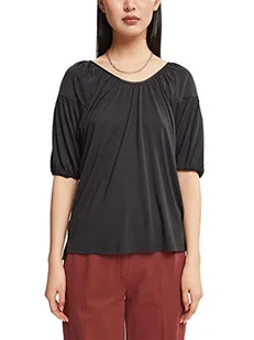 ESPRIT Collection Koszulka damska 082EO1K311, 001/BLACK, XS - Koszulki i topy damskie - miniaturka - grafika 1