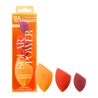Zestawy kosmetyków męskich - Real Techniques Zestaw gąbeczek Solar Power Sunsoaked Sponge Trio - miniaturka - grafika 1