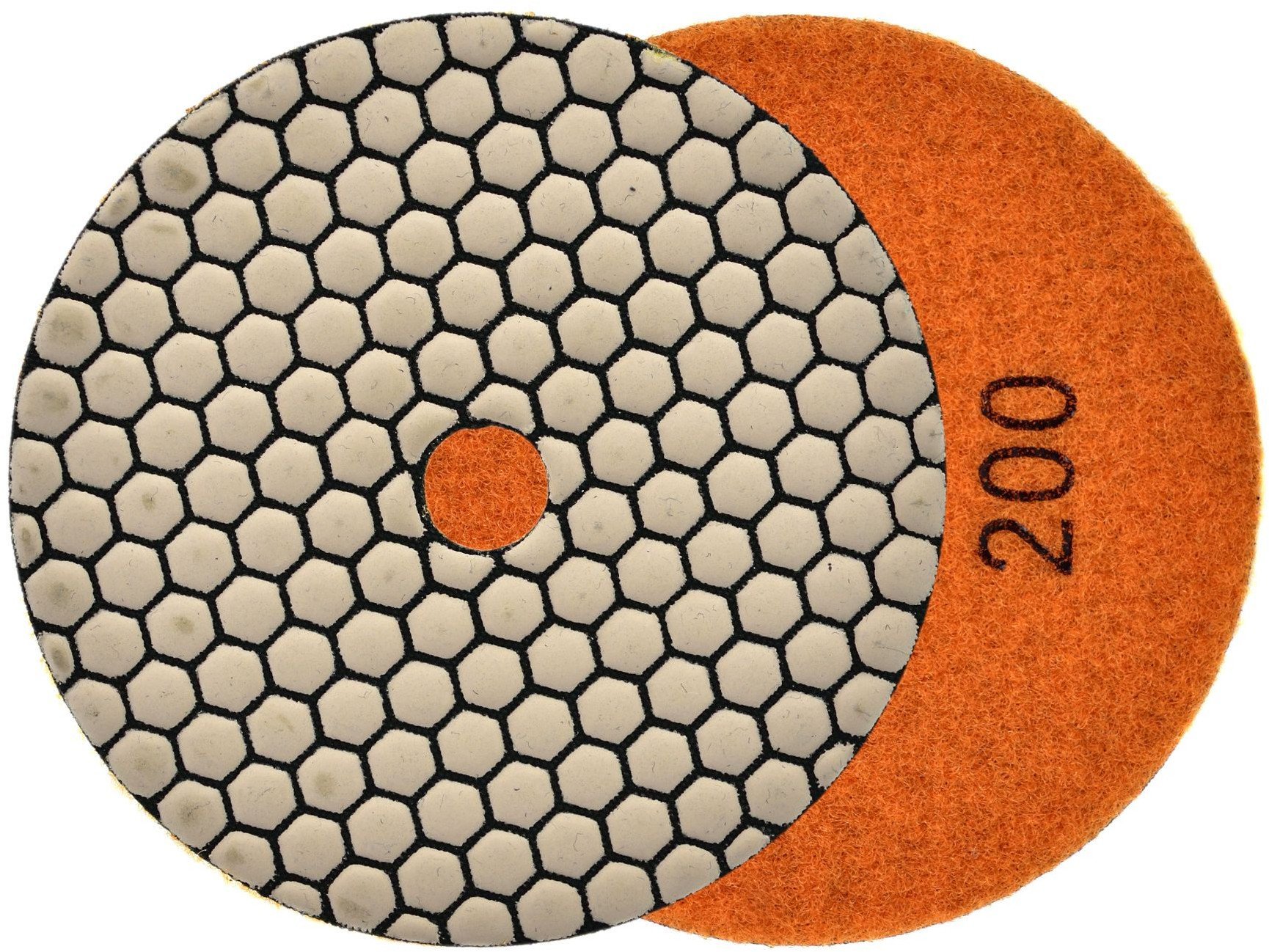 Geko Tarcza polerska do szlifowania gresu na sucho 125mm GR200 25/250