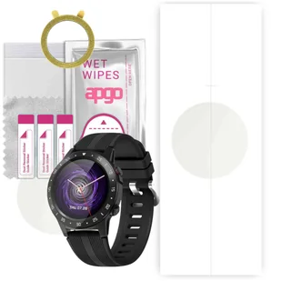 1x Folia hydrożelowa MATOWA do Garett Multi 4 - apgo Smartwatch Hydrogel MATTE Protection Ochrona na ekran smartwatcha - Akcesoria do smartwatchy - miniaturka - grafika 1