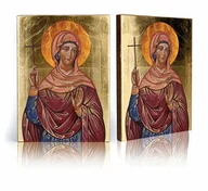 Ikony i obrazy sakralne - Ikona religijna święta Wiktoria - miniaturka - grafika 1