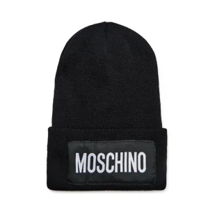 Moschino Czapka z dodatkiem wełny - Czapki damskie - miniaturka - grafika 1