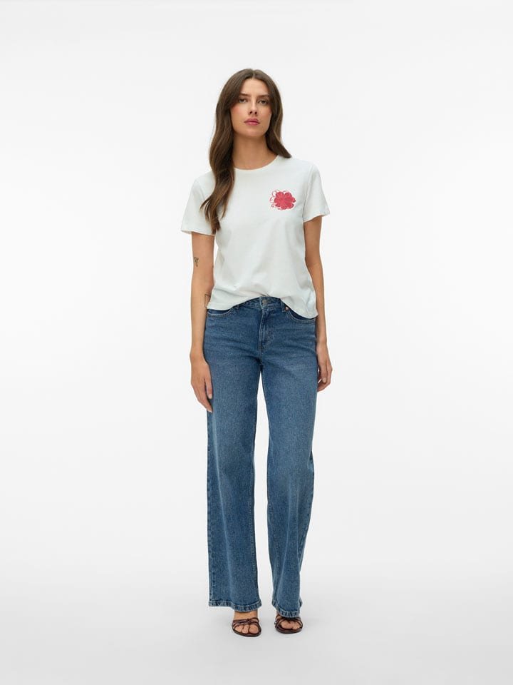 Vero Moda Koszulka w kolorze białym