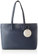 Torebki damskie - Mandarina Duck Damska torba na ramię Mellow Leather 15x27x36 ers (szer. x wys. x dł.), niebieski (Dress Blue), 27x36x15 - miniaturka - grafika 1