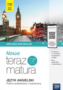 Nowa Teraz matura. Język angielski. Arkusze. Zakres podstawowy i rozszerzony - Książki do nauki języka angielskiego - miniaturka - grafika 2