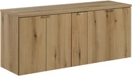 Meble łazienkowe - Zestaw meblowy 140cm z blatem - miniaturka - grafika 1