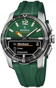 Zegarek Zegarek Festina F23000-2 Connected Titanium - Zegarki męskie - miniaturka - grafika 1