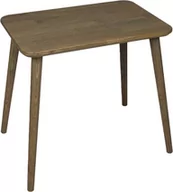 Ławy i stoliki kawowe - Stolik kawowy prostokątny z drewna dębowego Ash Grey, Wykończenie nogi - Dąb olejowany - Ash Grey, Wysokość [cm] - 54, Wymiary [cm] - 40x60 - miniaturka - grafika 1