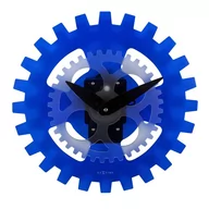 Zegary - Zegar ścienny (niebieski) Moving Gears Nextime - miniaturka - grafika 1