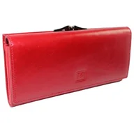 Portfele - Portfel Damski Skórzany VERMARI Skóra Naturalna Licowa Duży Klamra Na Zewnątrz 72031 19 x 9 x 3,5 [cm] - miniaturka - grafika 1