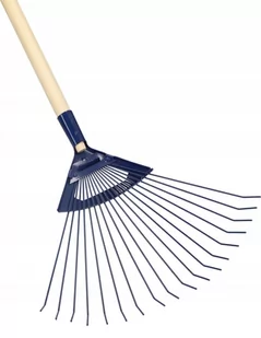 Grabie Metalowe 180Cm Grabki Wachlarzowe Druciane - Grabie i motyki - miniaturka - grafika 1