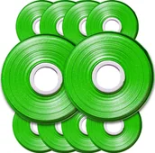 Akcesoria do urządzeń ogrodniczych - Heckermann Zestaw 10x Taśma do zszywacza HM-8105 Zielona - miniaturka - grafika 1