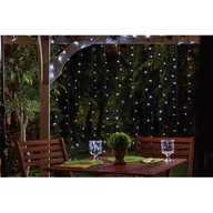 Lampy ogrodowe - Lampki solarne kurtyna LED 192 sztuki - miniaturka - grafika 1