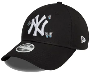 Czapka z daszkiem NEW ERA NYY Womens Icon 9FORTY Cap czarna - Czapki damskie - miniaturka - grafika 1
