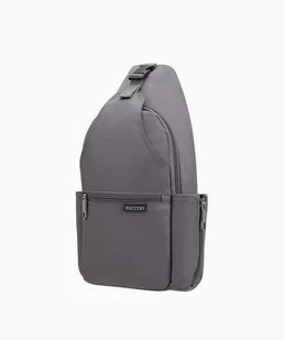 PUCCINI Sling Bag Plecak Crossbody Szary - Plecaki - miniaturka - grafika 1