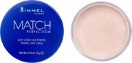 Bronzery i konturowanie twarzy - Rimmel Rimmel Match Perfection Puder Sypki - miniaturka - grafika 1