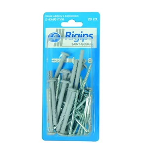 Kołek wbijany Rigips 6x60 mm 20 szt - Kołki - miniaturka - grafika 1