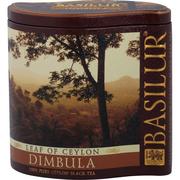 Herbata - Basilur DIMBULA czarna herbata CEJLOŃSKA liść puszka - 100 g - miniaturka - grafika 1