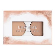 Cienie do powiek - Lumene Bright Eyes Eyeshadow Duo 1 Weightless Beige - miniaturka - grafika 1