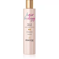 Szampony do włosów - Pantene Hair Biology Full & Vibrant oczyszczający szampon odżywczy do włosów słabych 250 ml - miniaturka - grafika 1