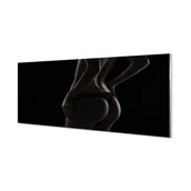 Tablice i flipcharty - Panel szklany klej Kobiece ciało 125x50 cm - miniaturka - grafika 1