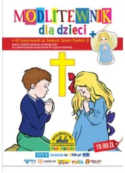 Sfinks Modlitewnik dla dzieci. 42 kolorowanki ze Świętym Janem Pawłem II - Praca zbiorowa - Religia i religioznawstwo - miniaturka - grafika 2