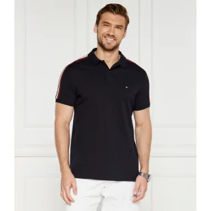 Tommy Hilfiger Polo SHADOW | Regular Fit | stretch - Koszule męskie - miniaturka - grafika 1
