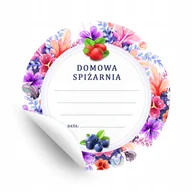 Etykiety do drukarek - Naklejki Na Przetwory Konfitury Dżem Etykiety 50sz - miniaturka - grafika 1