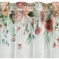 Zasłony - Zasłona EUROFIRANY Risa 140 x 250 cm Biały - miniaturka - grafika 1