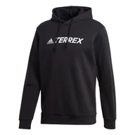 Bluzy sportowe męskie - Adidas Terrex Graphic Logo Hoodie > GL6107 - miniaturka - grafika 1