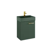 Szafki łazienkowe - ELITA SET TINY 45 1D FOREST GREEN MATT 168763 - miniaturka - grafika 1