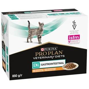 Purina Pro Plan Veterinary Diets Feline EN ST/OX Gastrointestinal, kurczak - 2 x 10 x 85 g - Mokra karma dla kotów - miniaturka - grafika 2