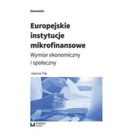 Ekonomia - Europejskie instytucje mikrofinansowe Joanna Fila - miniaturka - grafika 1