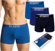Majtki męskie - Bokserki Męskie 3-Pak Szorty Atlantic 3Mh-045 Xxl - miniaturka - grafika 1