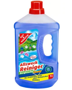 Edeka Płyn do podłóg Gut&Gunstig Bergfrische 1l - Środki do podłóg i mebli - miniaturka - grafika 2