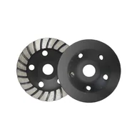 Akcesoria do elektronarzędzi - AWTOOLS Tarcza diamentowa szlifierska AWTOOLS Turbo, 125 mm - miniaturka - grafika 1