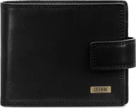 Portfele - OCHNIK OCHNIK skórzany portfel damski PL-105-99 czarny - miniaturka - grafika 1
